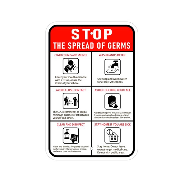 Safety Signs | Social Distancing | Custom Printed Signs